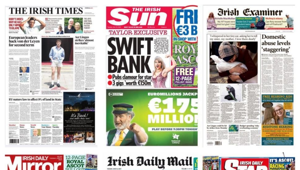 What The Papers Say: Tuesday's Front Pages