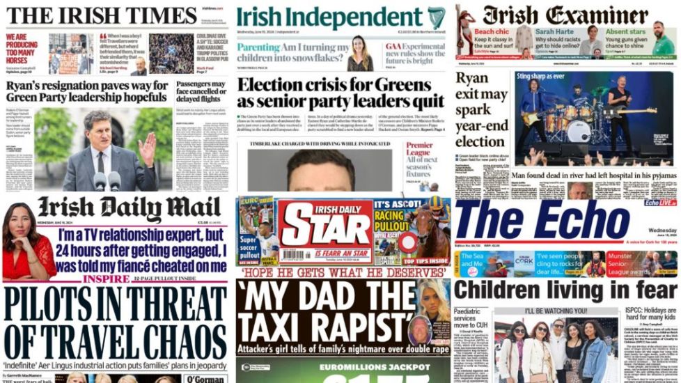 What The Papers Say: Wednesday's Front Pages